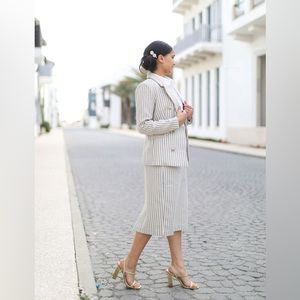 Dainty Jewells Business in Barcelona Blazer & Skirt Set